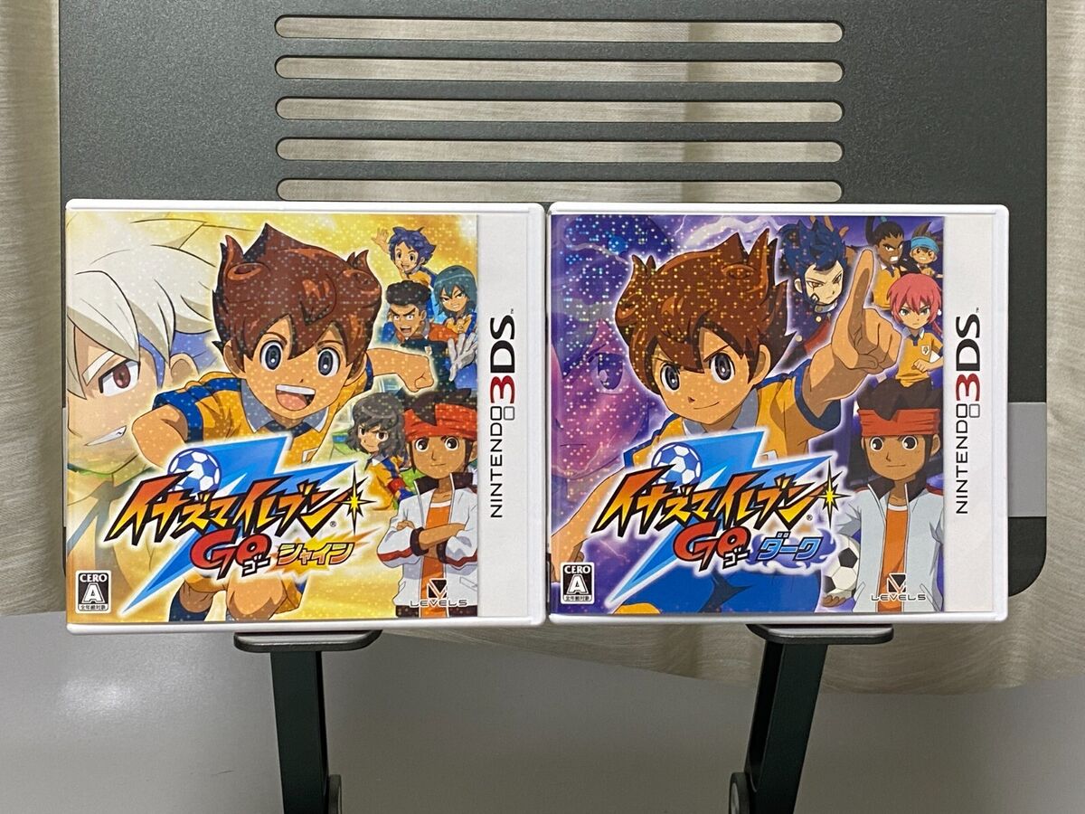 Nintendo 3DS Inazuma Eleven Go 2 Light Shine Go Shadow Dark Nintendo 3DS Inazuma Eleven Go 2 Light Shine Go Shadow Dark