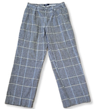 Vintage Polo Ralph Lauren Men's Checkered Pleated Pants 30.5/28.5