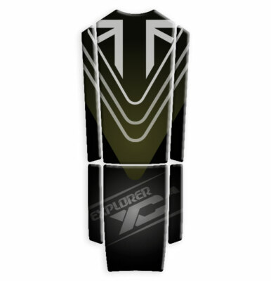 PROTECTION DU RÉSERVOIR Résine 3D Triumph Tiger Explorer 1200 Xca 2016-2017 EUR 35,31 - FR