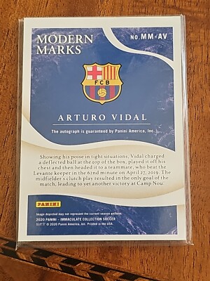 2020 Panini Immaculate Collection - Modern Marks Arturo
