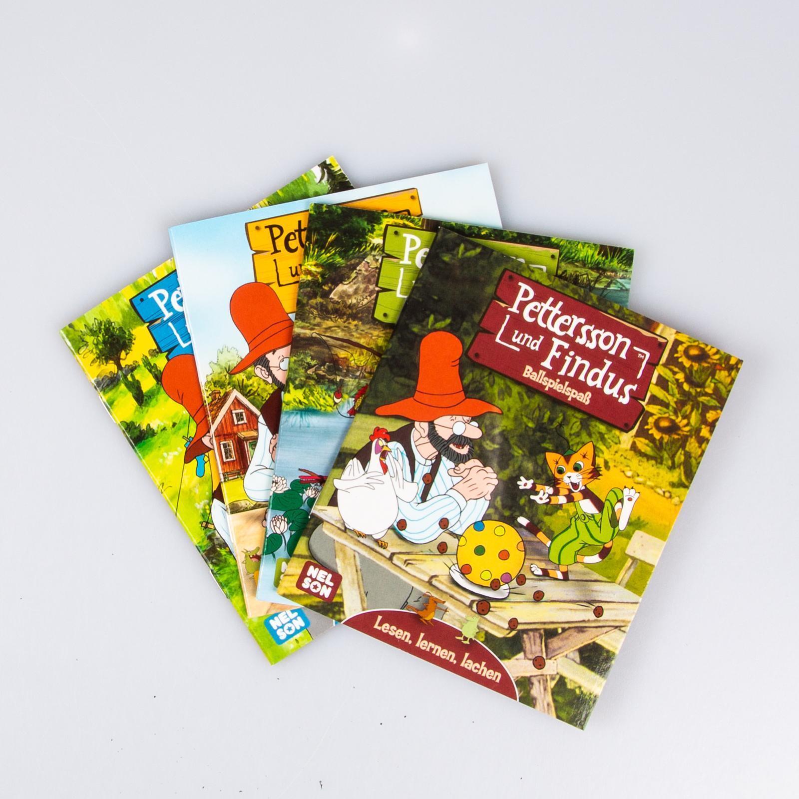 Thumbnail - Nelson Mini-bücher: 4er Pettersson Und Findus 1-4 | Box | Nelson