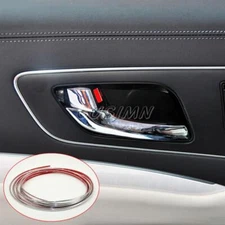 3M Chrome Trim Molding Strip Car Body Door Side Protector Strip Decoration 6mm