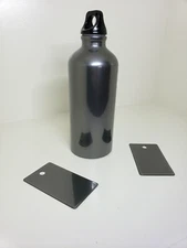 Black Chrome High Gloss Powder Coating Paint 1LB Single stage needs no basecoat!