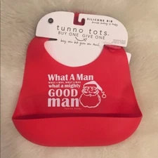 New Tunno Tots Christmas Themed Bib