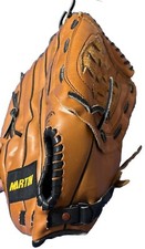 Vintage Martin Softball/baseballl Adult Leather Glove. Form Fit Pocket. R Hand