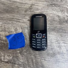 Samsung SGH-S150G Bar Cellular Phone Black Tracfone 2.1" LCD Screen w/ Battery