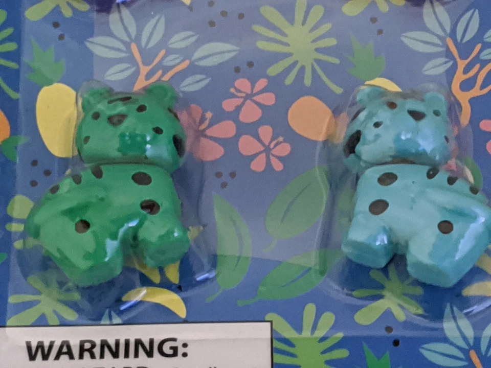 Gomas de borrar rompecabezas Jungle Cat Tiger 4 nuevas Foto 3 de 4