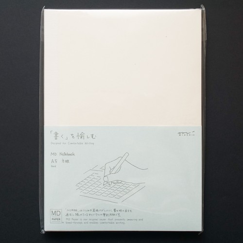 Midori MD Notebook - A5 - Grid - MD Paper Stitched Binding Made In Japan - Picture 10 of 10