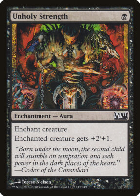 4x Unholy Strength - NM/LP - Core Sets (M10-14) - SPARROW MAGIC