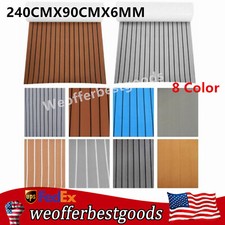 Faux Teak Decking Sheet EVA Foam Mat Boat Dec...