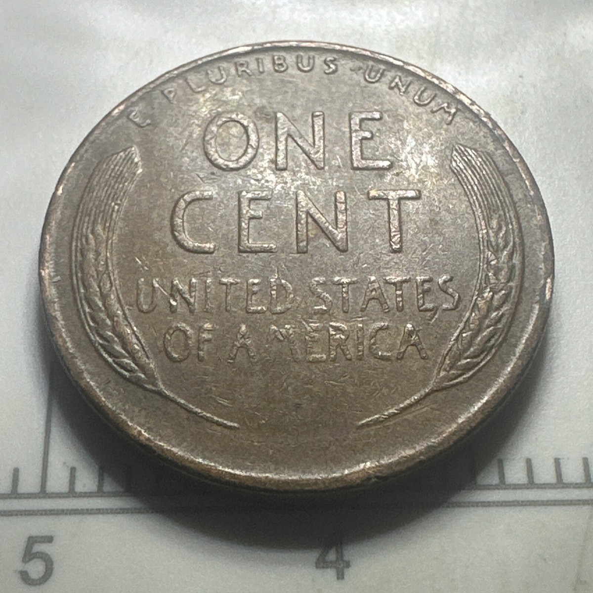 1949 Penny S Mint Rare ERROR Last 9 Missing The Curved Tip | eBay