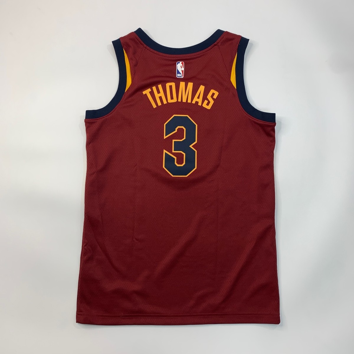 バスケットボール NIKE - NBA Cleveland CAVS #3 Isaiah Thomas Nike Cleveland Cavaliers Jersey Mens S Small Isaiah Thomas