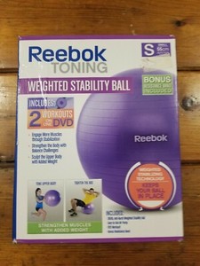 reebok weighted stability ball