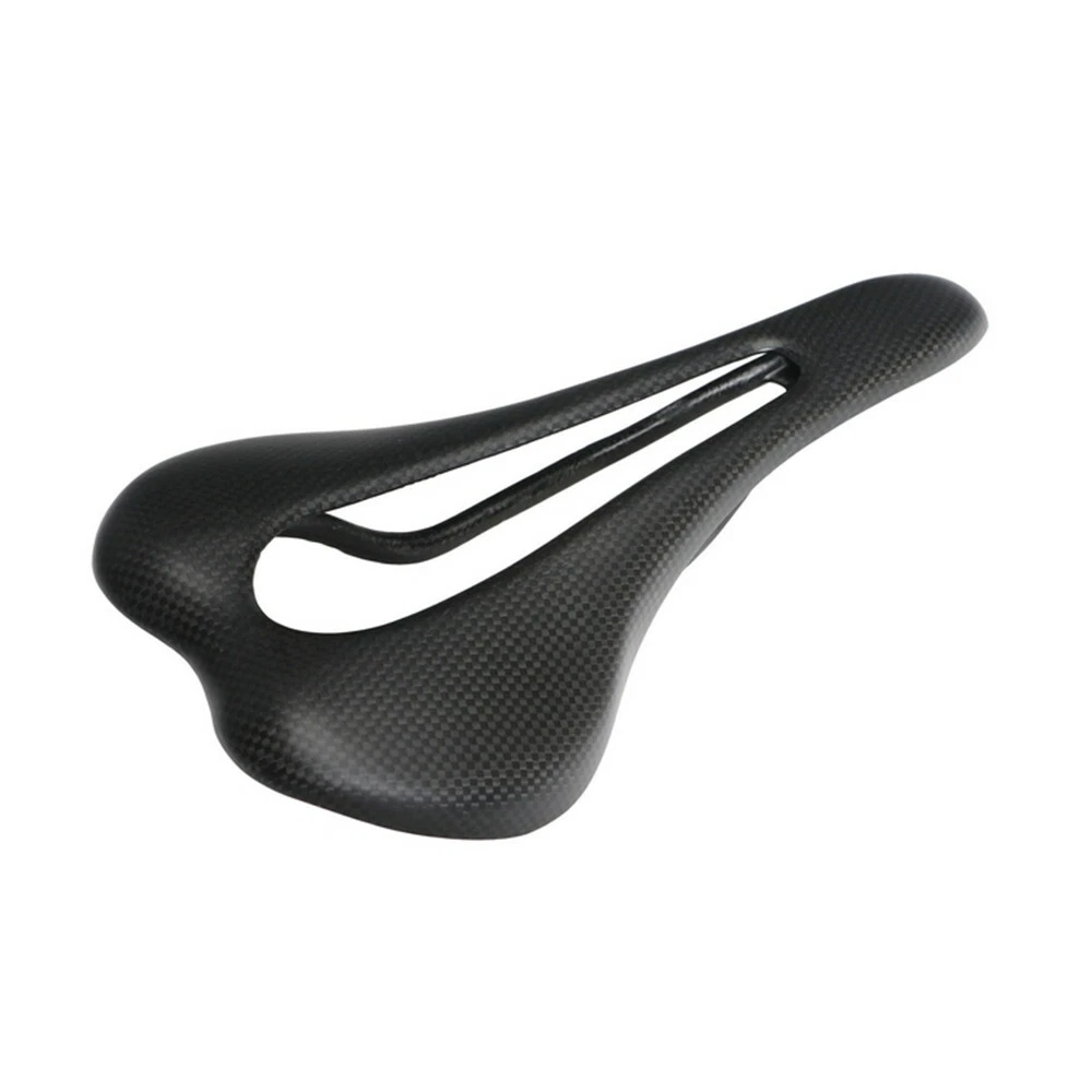 Full Carbon Bicycle Seat Bicycle Saddle Oval Rail MTB Road Bike