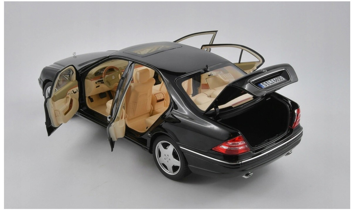 Norev Mercedes Benz S55 AMG V12 W220 2000 Bl 1:18 183812 | eBay