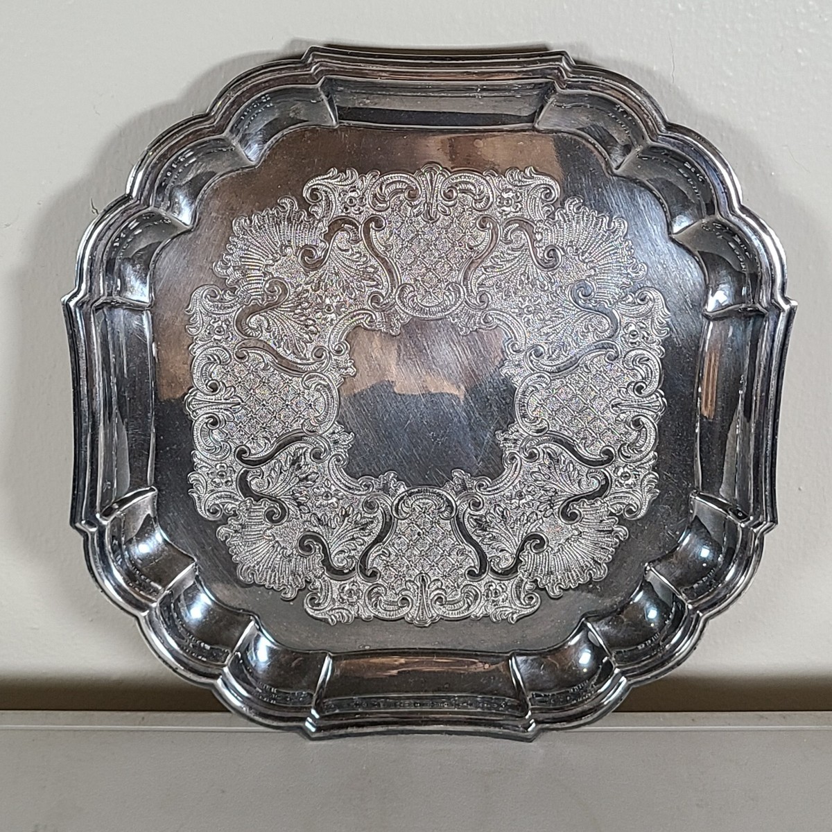 GORHAM heritages トレイ Gorham Heritage Silver Plated 11