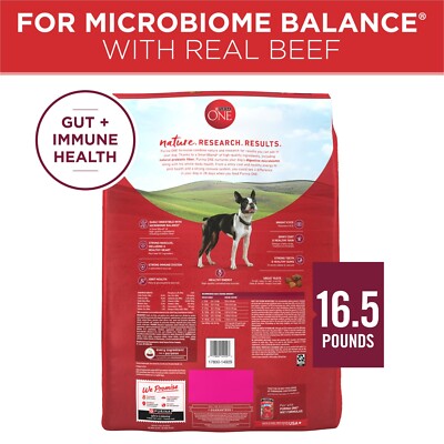 Purina ONE SmartBlend Chicken & Rice Formula Dry Dog Food - 40 Lb Bag