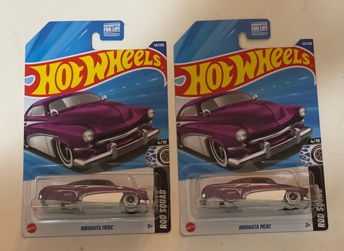 Hot Wheels Hirohata Merc Lot (2) NEW 2025 B Case *in Stock!
