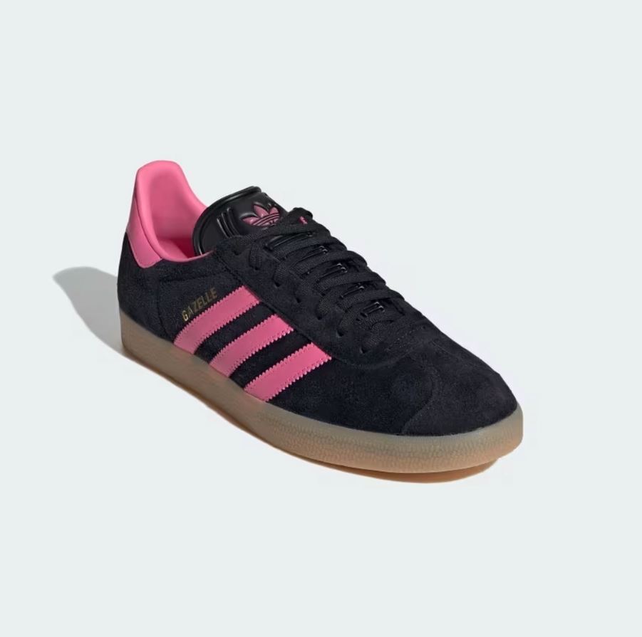 【ADIDAS】 JH5667 Gazelle Core Black Semi Solar Pink Adidas Gazelle Core Black Semi Solar Pink JH5667 Men