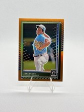 2025 Panini Donruss - Optic Jake Bloss #96 Orange Prizm /199 (RC)