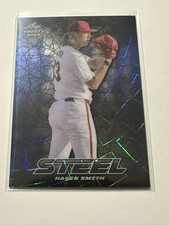 2023 Leaf Trinity Mega Box - Steel Hagen Smith #S-31 Blue Lazer /99 (RC)