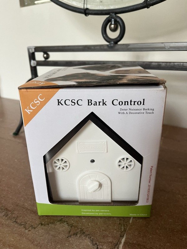 KCSC Bark Control  Ultrasonic Training New In Box
