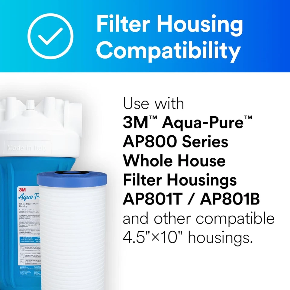 Aqua-Pure Whole House Water Filter For Aqua-Pure AP801 Water Filtration Systems - Image 3 of 4