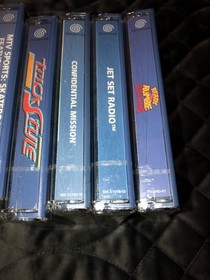 Sega Dreamcast Game Lot X6. Brand New Sealed