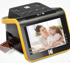 Film  Slide Scanner with 5" LCD Screen, Converts 135 126 110 Negatives  Slides