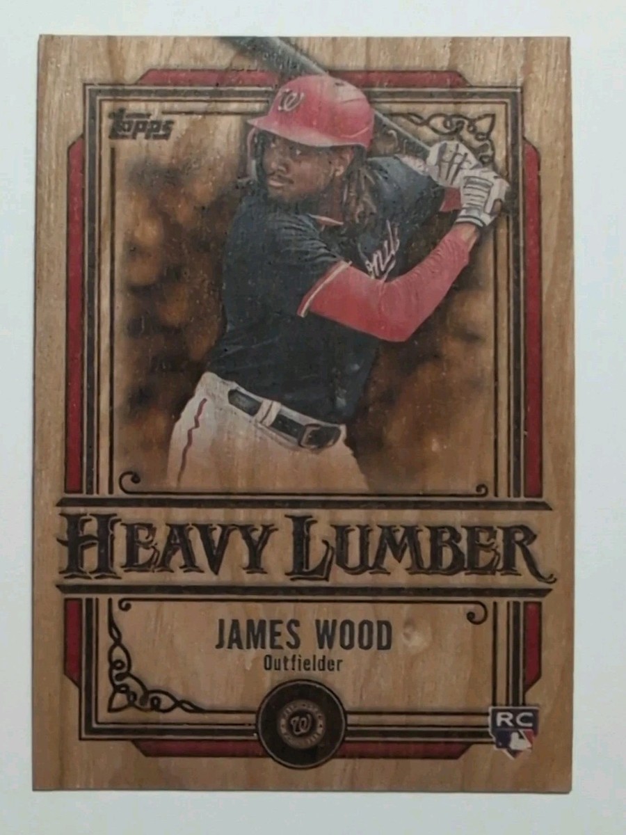 2025 Topps ジェームズ・ウッド SP HEAVY LUMBER RC（🌟 JAMES WOOD  