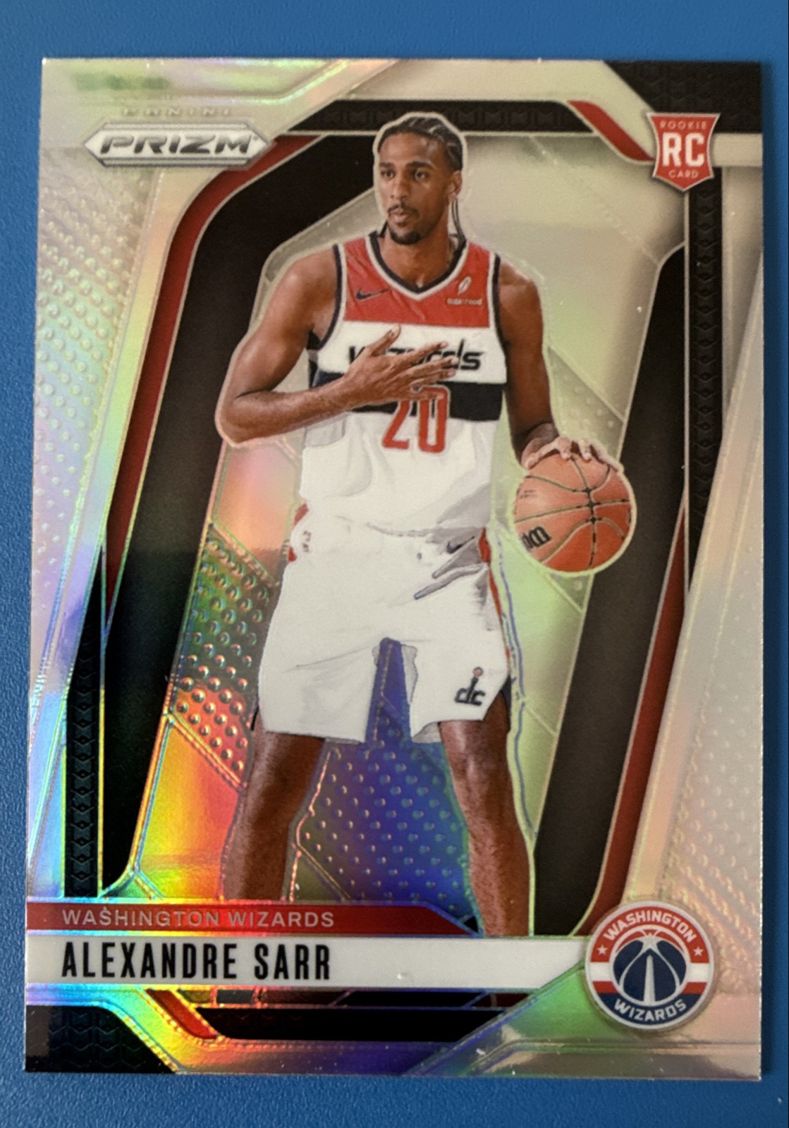 2024-25 Panini Prizm - Alexandre Sarr #264 Silver Prizm (RC)