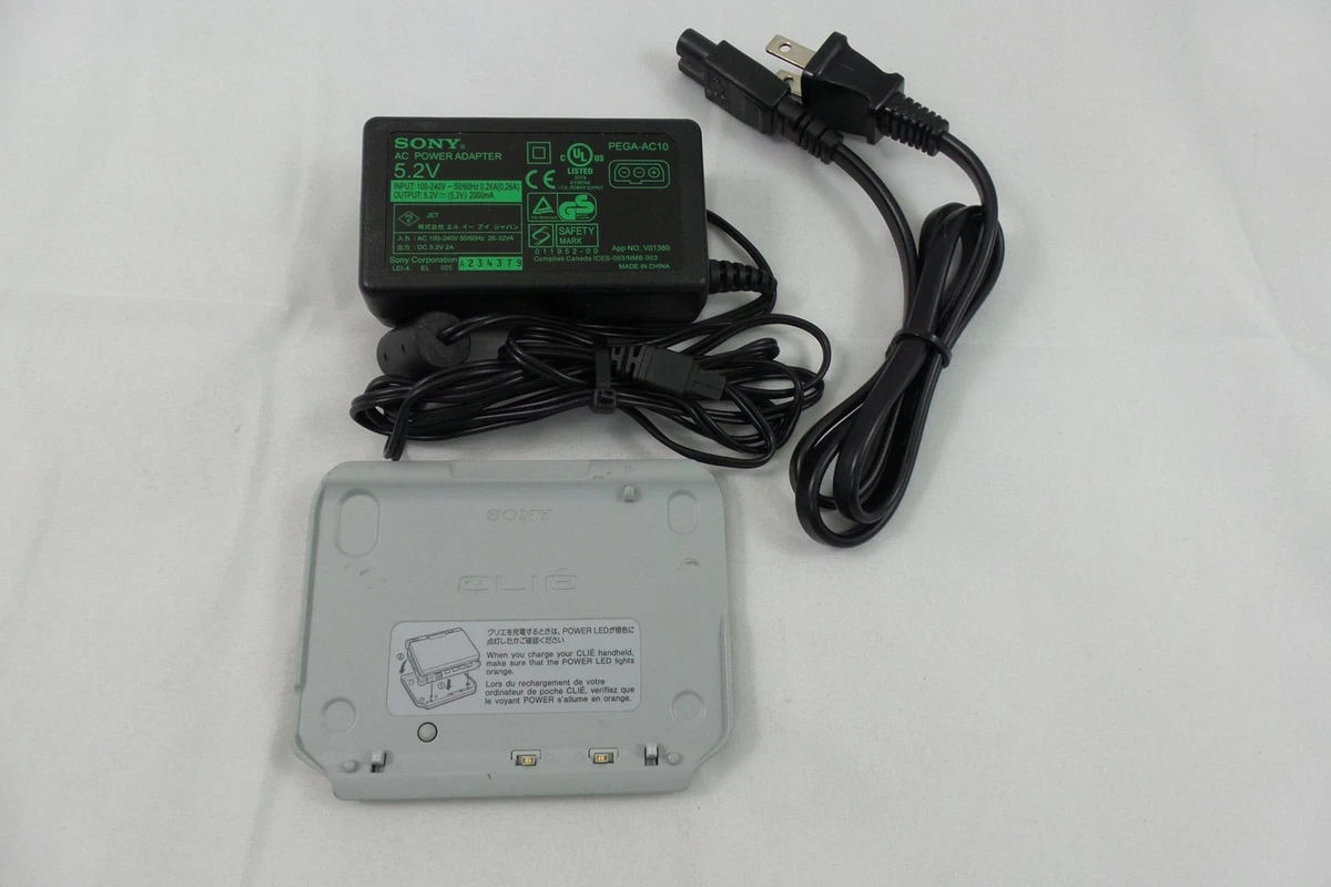 Sony Clie Charging Cradle and Power Supply for PEG-UX40/PEG-UX50