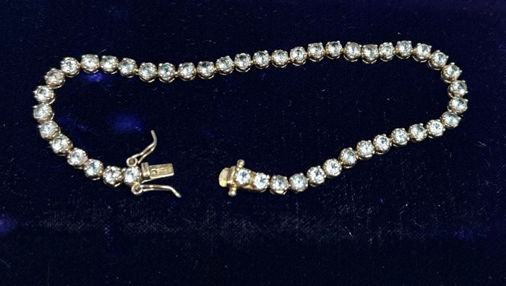 925 Solid Sterling Silver Natural Aquamarine Gems… - image 1