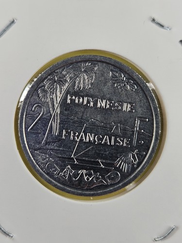 MONETE - POLINESIA FRANCESE - 2 FRANCHI 1995 - Foto 4 di 4