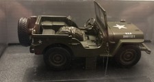 New Ray Military Mission Willys Jeep- Army Green 54133 1:32 Scale New