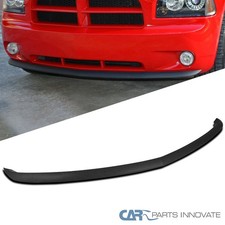 Fits 05-10 Dodge Charger Black Abs Front Bumper Lip Spoiler Body Kit
