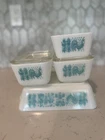 Vintage Pyrex Butterprint Refrigerator Set