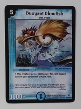 Duel Masters  DM-10 - 31/110 - Buoyant Blowfish - MINT