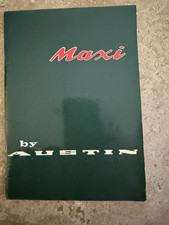 AUSTIN MAXI  Car Owners Handbook JAN 1969 #AKD 7240