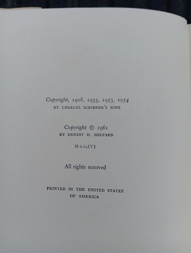 Kenneth Grahame The Wind in the Willows 1961 HC/DJ Illus. Ernest H. Shepard - Imagen 4 de 9