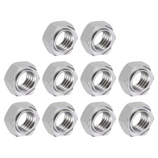 Hex Weld Nuts Steel (1/2-13 Thread Size) 20Pcs,- for Machinery Industry