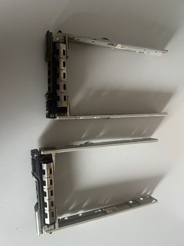 2x 2,5" SAS SATA HDD Festplatten-Rahmen Caddy Tray für Dell R610 R410 R710 R720