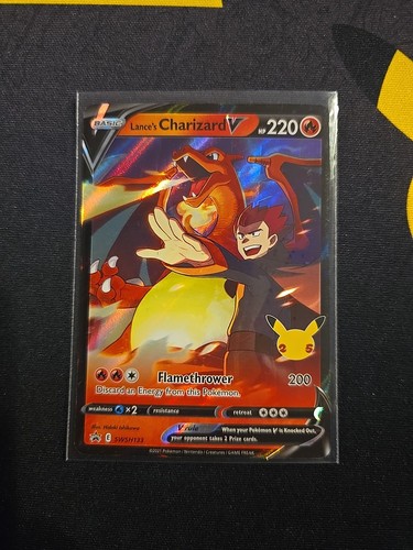 Lance's Charizard V SWSH133 SWSH: Sword & Shield Promo Cards Holo - Picture 2 of 3