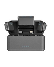 Wireless Lavalier Microphone 2 TX  1 RX  Charging Case , Intelligent Noise...