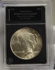 1924 US Peace Silver Dollar $1 Nice Gem Unc Bradford Slab
