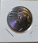 BEAUTIFUL COLORS 2026-Liberty Half Dollar BU  RAINBOW TONED OBVERSE AND REVERSE