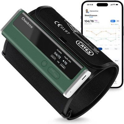 Blood Pressure Monitor for Home Use - Upper Arm Cuff, Bluetooth BP Machine, A...