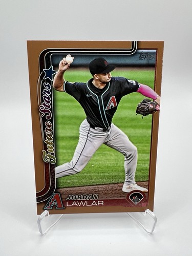2025 Topps Series 2 Gold Jordan Lawlar /2025 Future Stars #452 Diamondbacks
