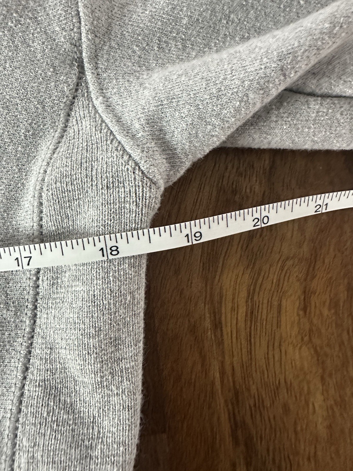 Champion Reverse Weave Light Gray Sweatshirt Size… - image 9