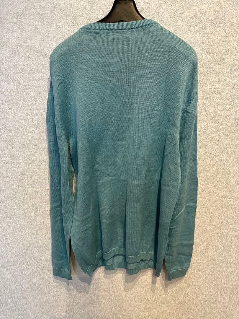 Givenchy Shanghai Tang U-Neck Sweater XL Green - Like New Condition thumbnail 2